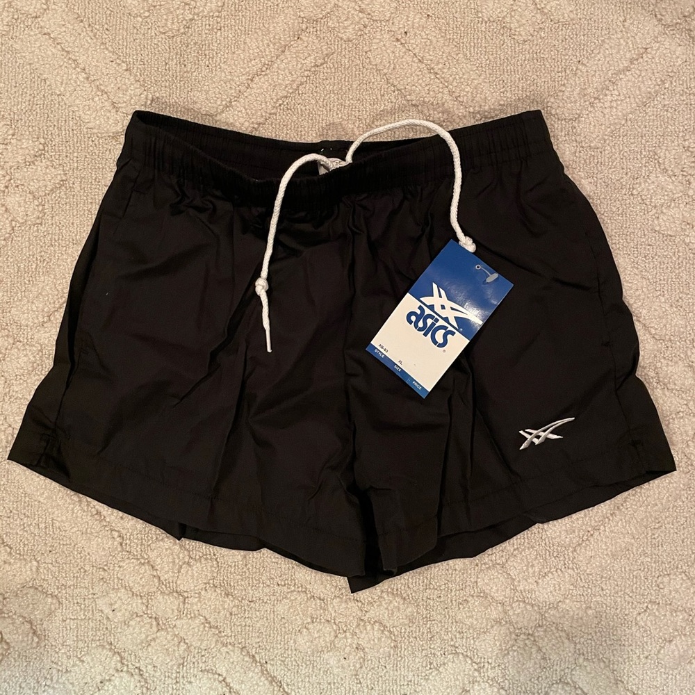 ASICS black surf/running shorts